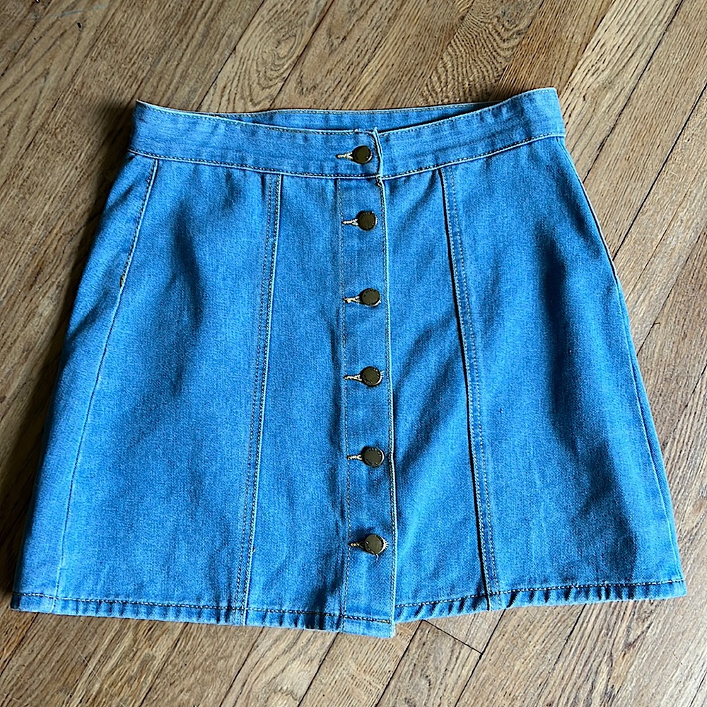 Shein 18” Denim skirt - Size Large